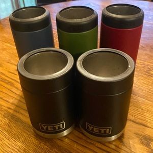Yeti colster can holders two 12oz reg and three 12oz slim